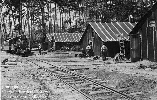 Potts Lumber Camp in northern Ogemaw County